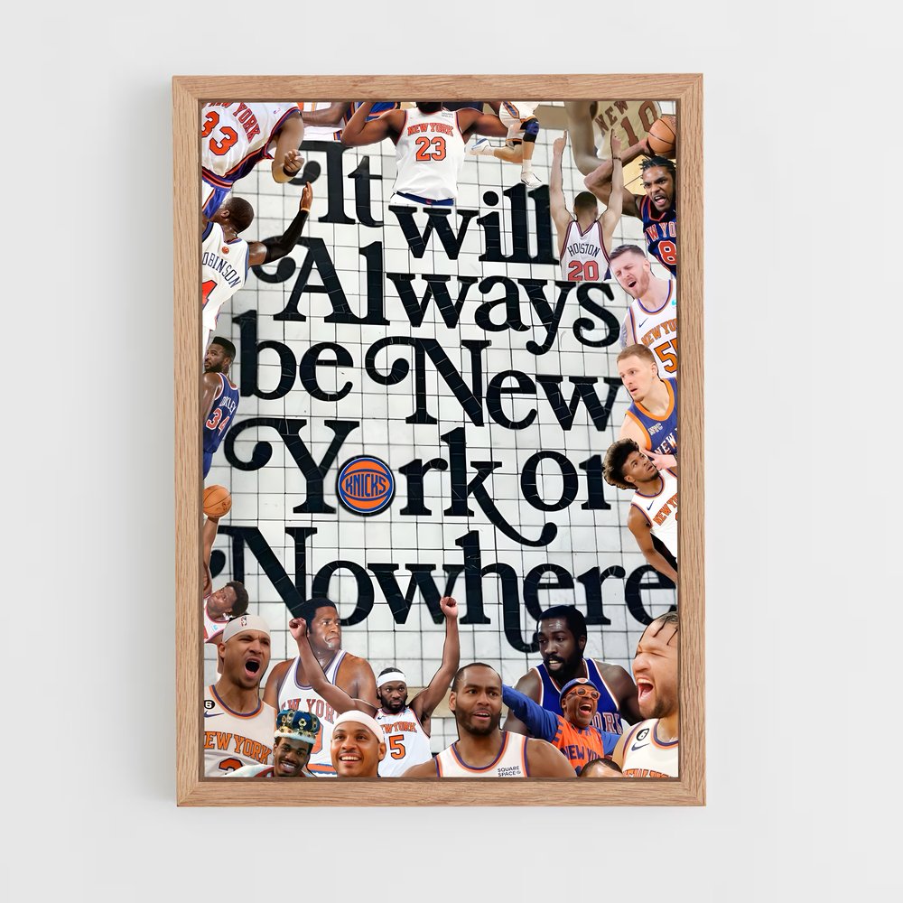 Poster Knicks Fever – affiche Basketball (vue 4)